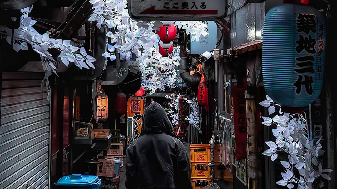 巷子里, 基础设施, 街区, 公共空间, 城市 壁纸 1280x720 允许