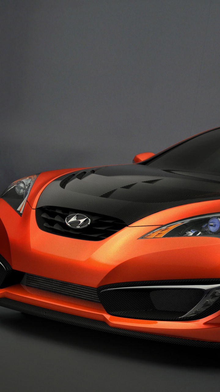 Hyundai Genesis Coupe, Hyundai Motor Company, Car, Hyundai, Coup. Wallpaper in 720x1280 Resolution