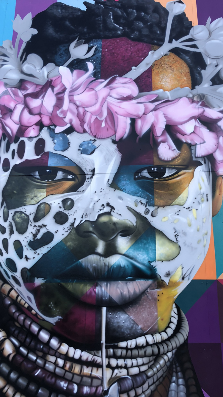 Miami, Street Art Miami, Wynwood Art District, Wynwood, Street Art. Wallpaper in 750x1334 Resolution