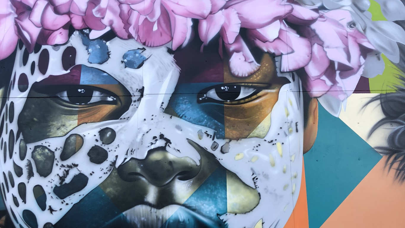 Miami, Street Art Miami, Wynwood Art District, Wynwood, Streetart. Wallpaper in 1366x768 Resolution