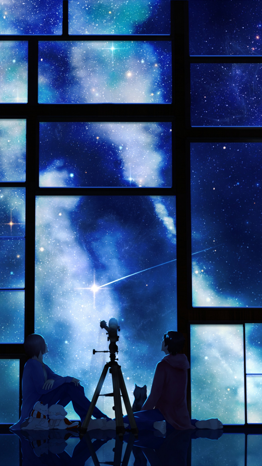 光, 空间, 天空, 黑暗 壁纸 1080x1920 允许