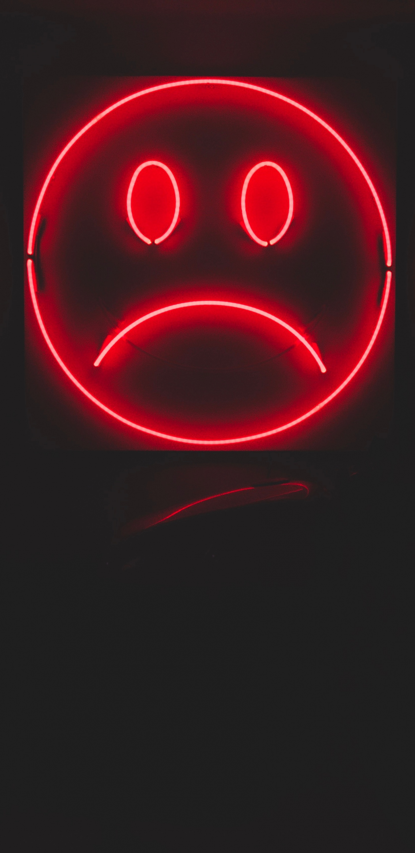 微笑, 笑脸, 红色的, 光, 车灯 壁纸 1440x2960 允许