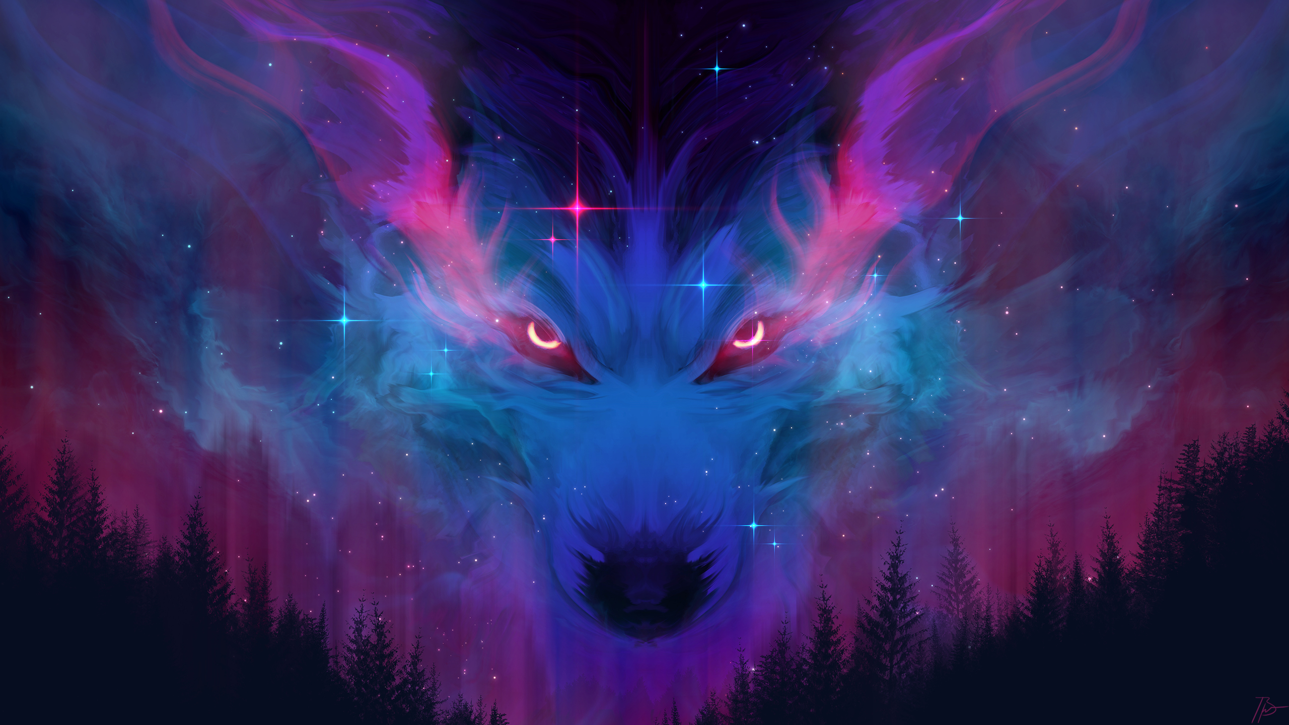 Red Moon Wolf red wolves HD phone wallpaper  Pxfuel