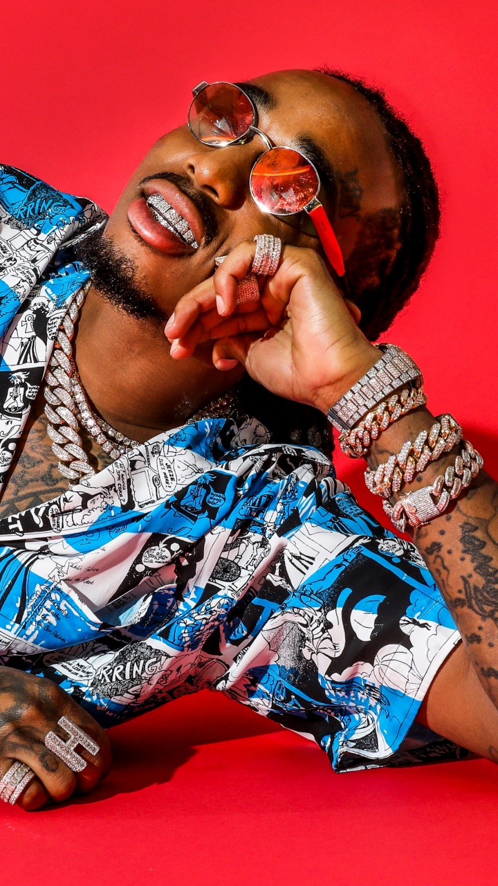 Migos, la Trap Music, la Musique Hip Hop, Rappeur, Blue. Wallpaper in 720x1280 Resolution