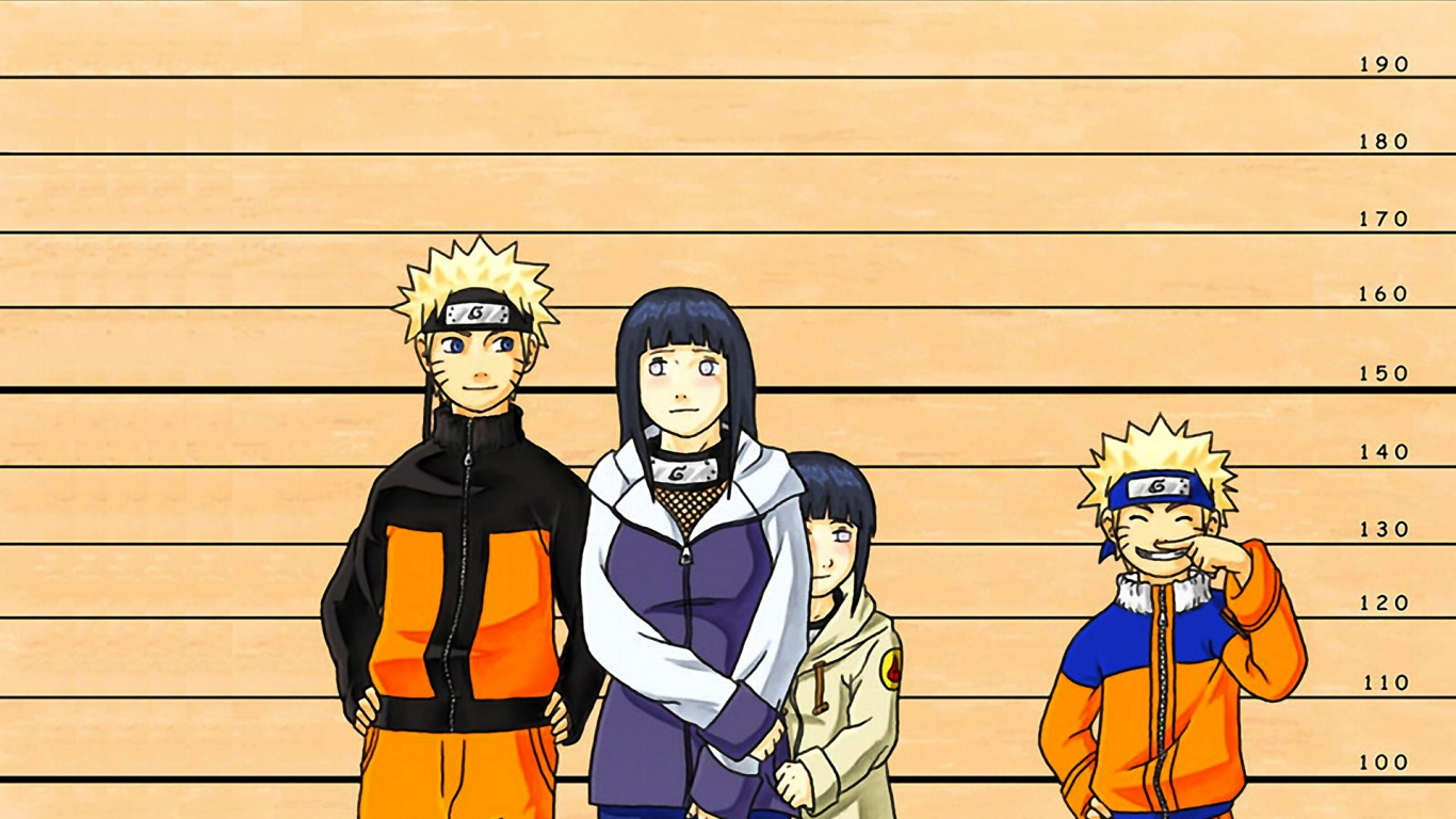 2 Männer im Schwarzen Und Orangefarbenen Anzug Anime-Charakter. Wallpaper in 1366x768 Resolution