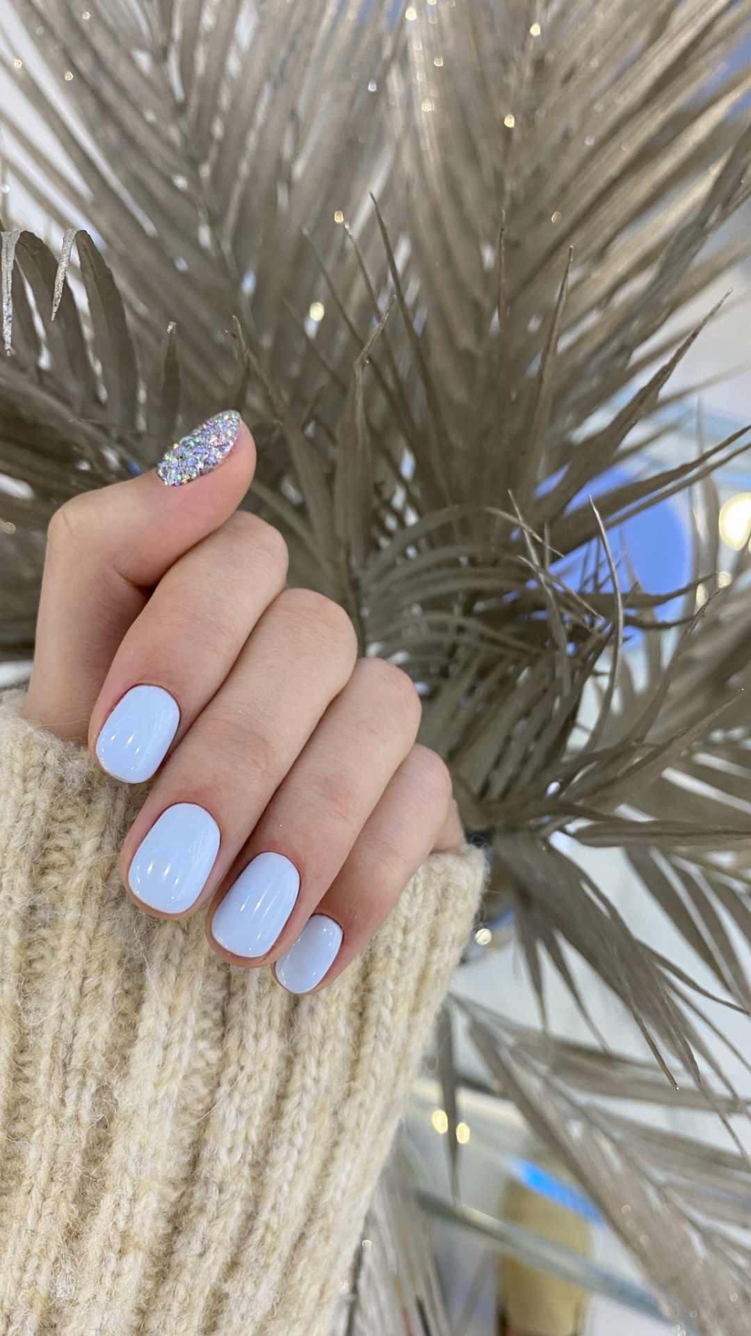 Nail, Manicure, Hand Model, Finger, Blue. Wallpaper in 1080x1920 Resolution