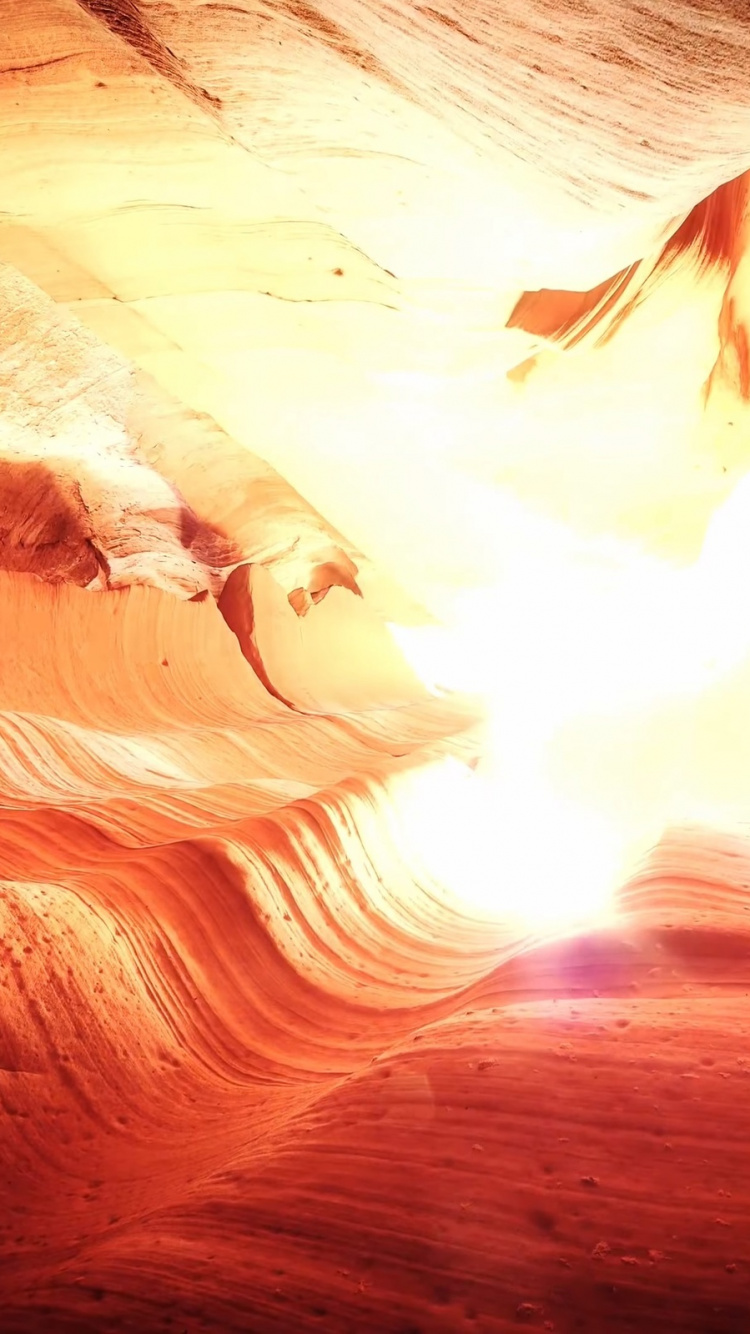 Pintura Abstracta Marrón y Blanca. Wallpaper in 750x1334 Resolution