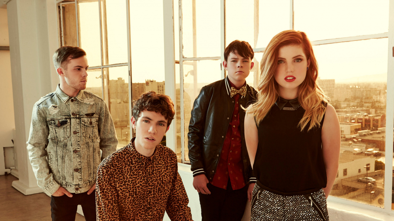 Sydney Sierota, Echosmith, Cool Kids, People, Social Group. Wallpaper in 1280x720 Resolution