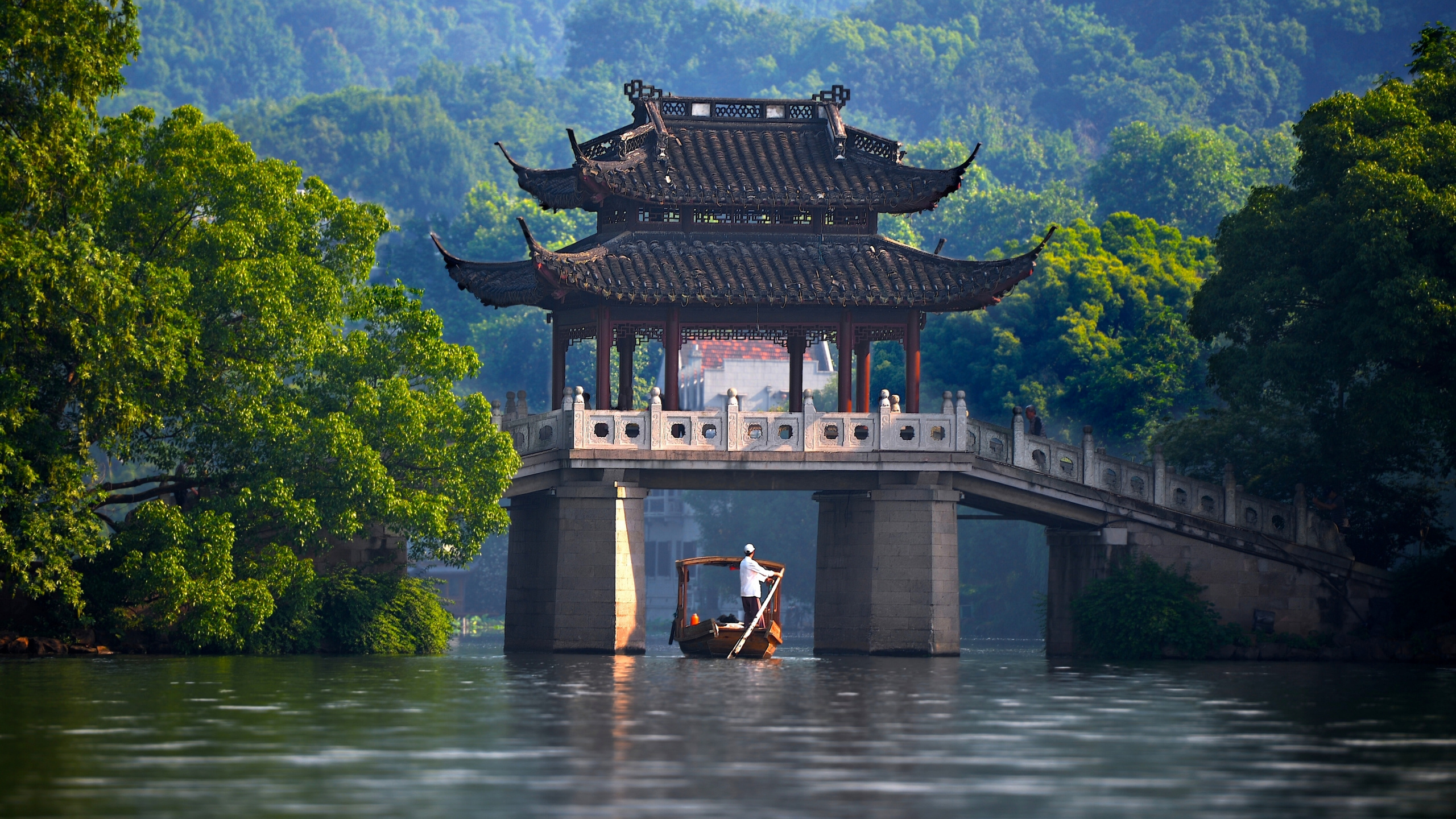 中国建筑, 里程碑, 旅游业, 历史站, 天空 壁纸 2560x1440 允许