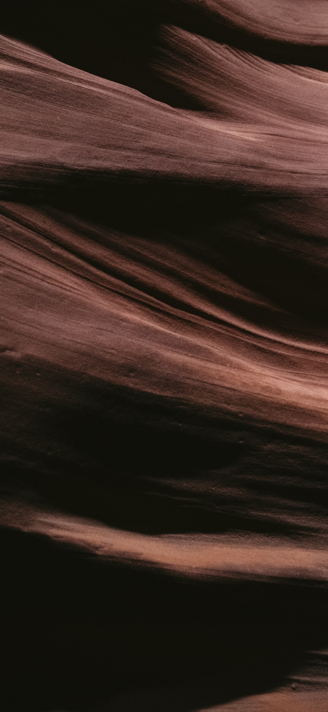 Schwarz, Licht, Brown, Atmosphäre, Canyon. Wallpaper in 1125x2436 Resolution