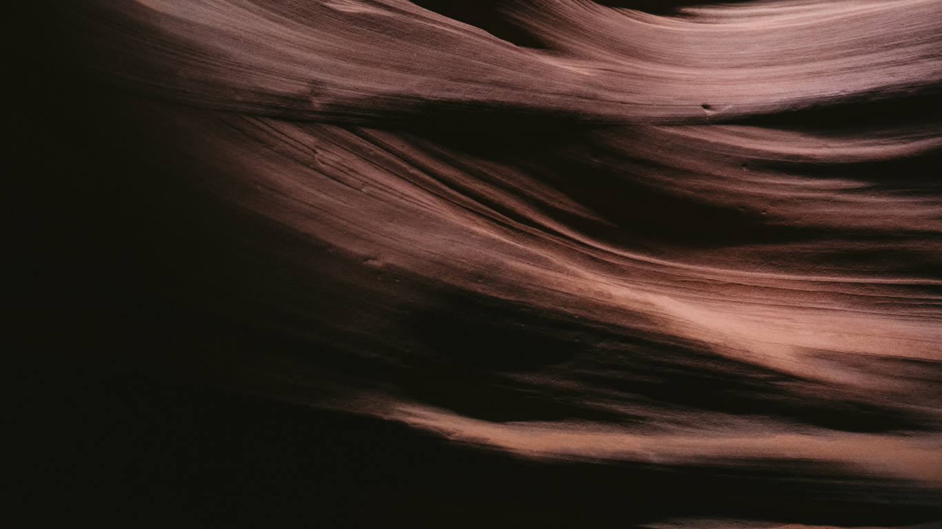 Schwarz, Licht, Brown, Atmosphäre, Canyon. Wallpaper in 1366x768 Resolution