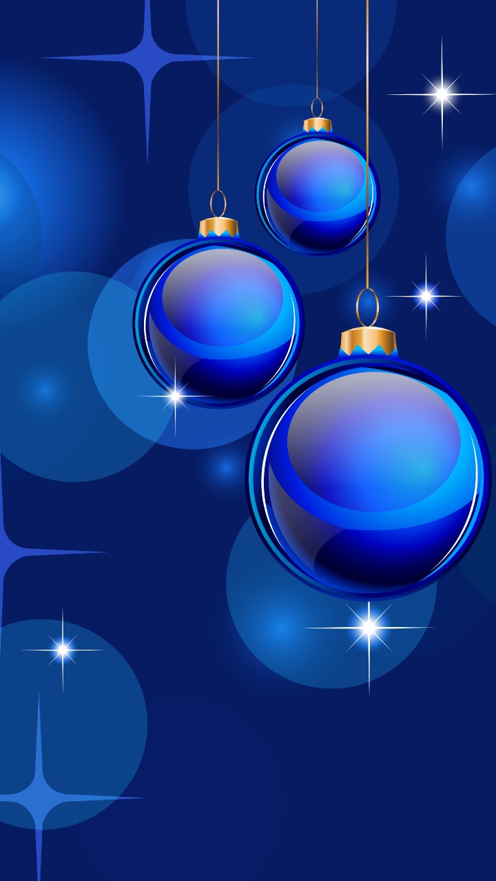 New Year, Christmas, Water, Blue, Light. Wallpaper in 720x1280 Resolution