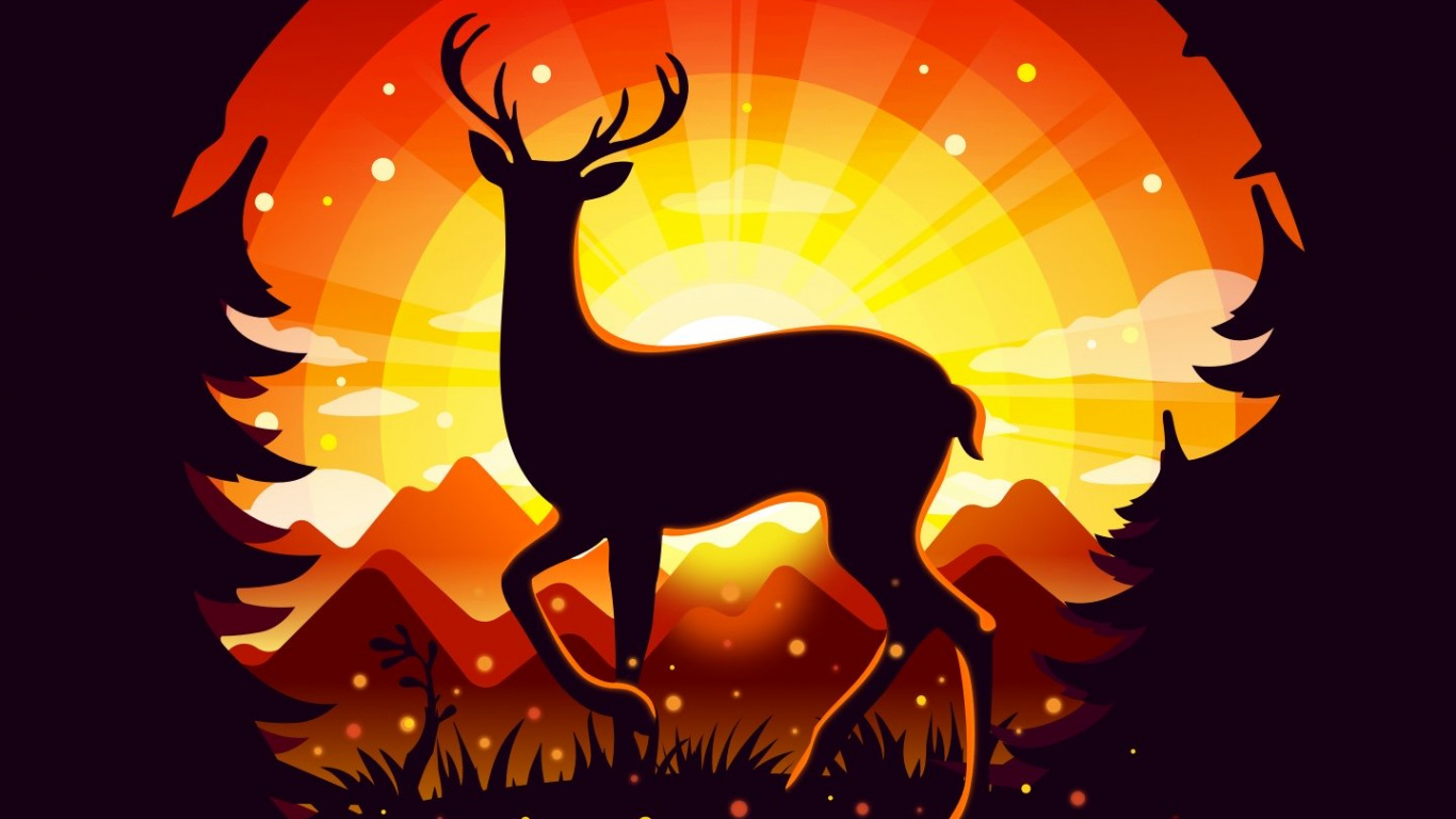 Orange, Illustration, Art, Conception, Dessin. Wallpaper in 1366x768 Resolution