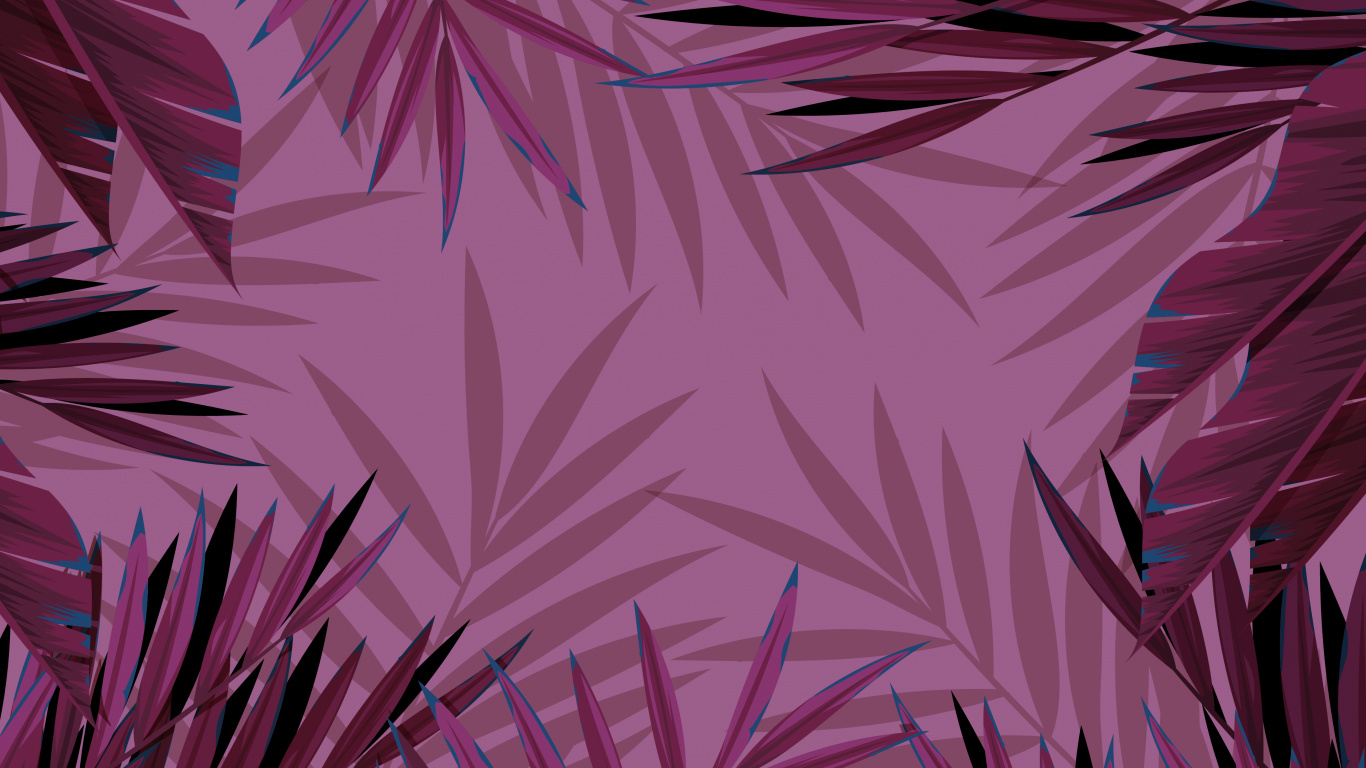 Conception, Esthétique, Art, Feuille, Purple. Wallpaper in 1366x768 Resolution