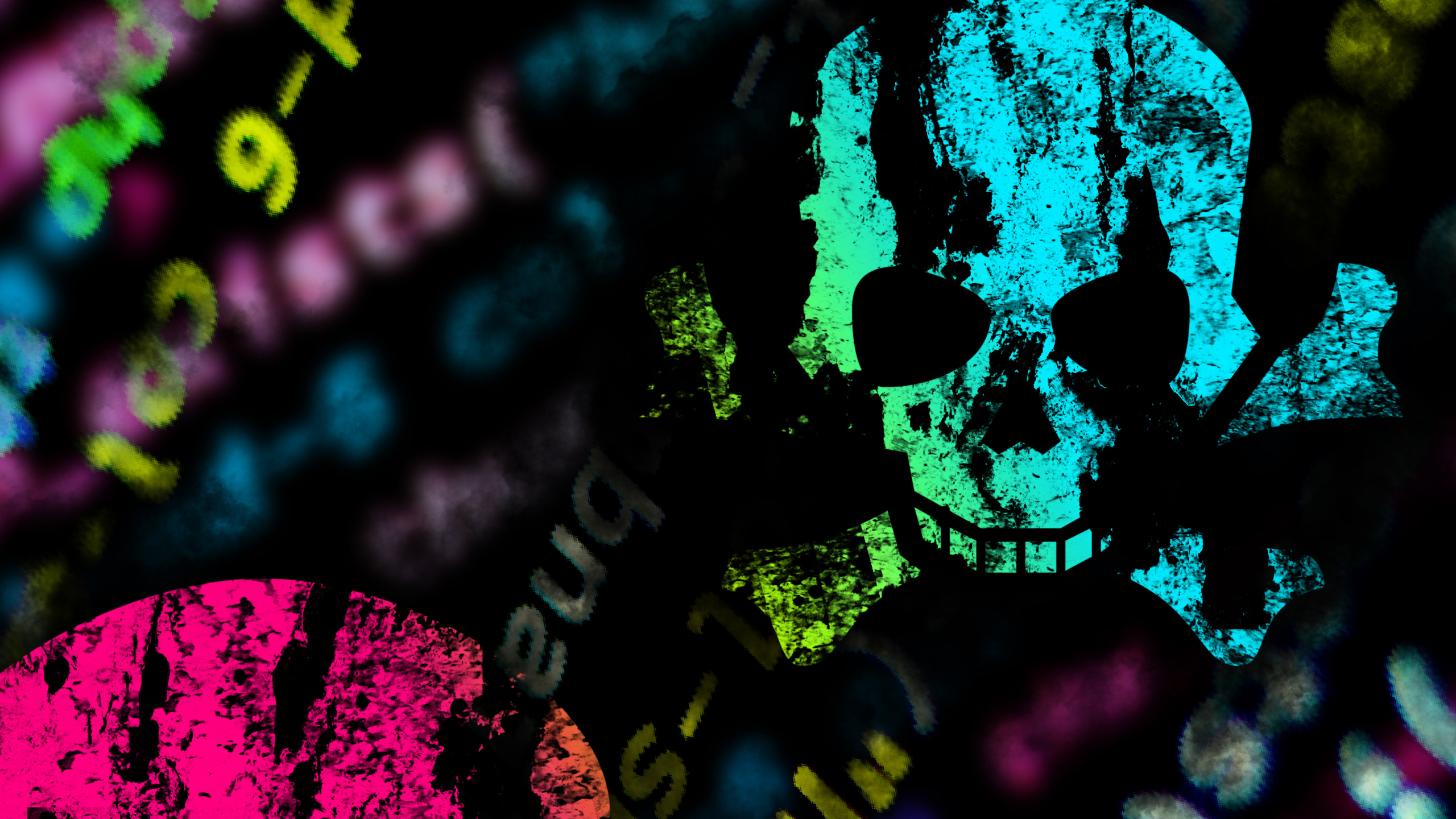 Diseño Gráfico, Naturaleza, Negro, Entorno Natural, Patrón. Wallpaper in 2560x1440 Resolution