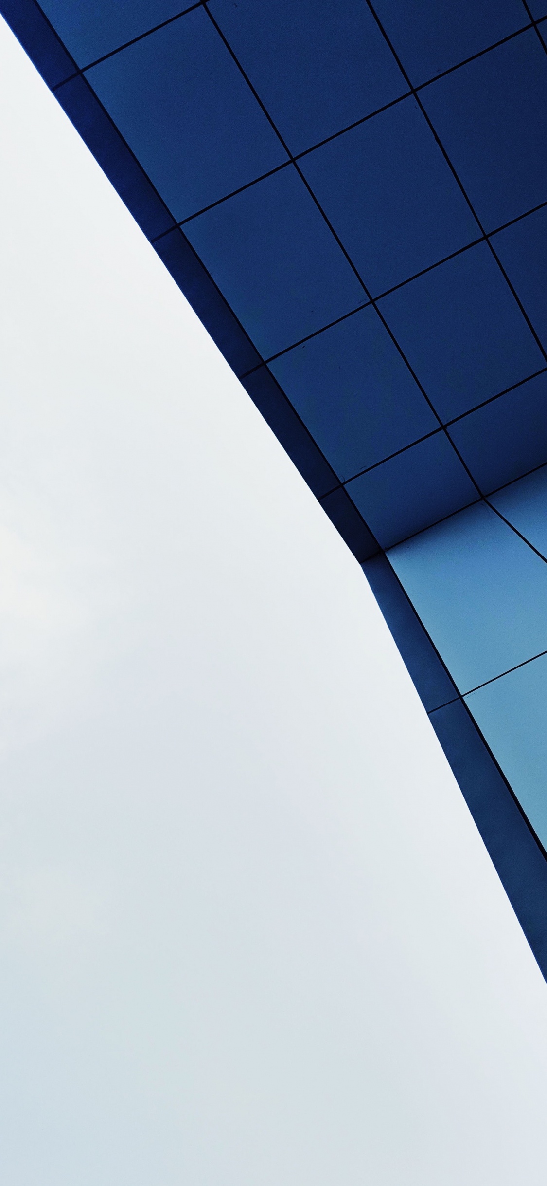 Angle, Geometry, Rectangle, Cloud, Parallels. Wallpaper in 1125x2436 Resolution