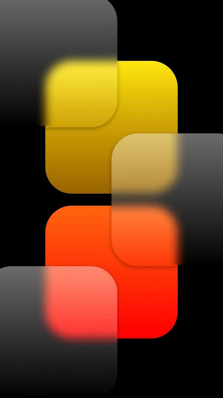 Carré Rouge Jaune et Noir, Color, Orange, Green, Noir. Wallpaper in 720x1280 Resolution