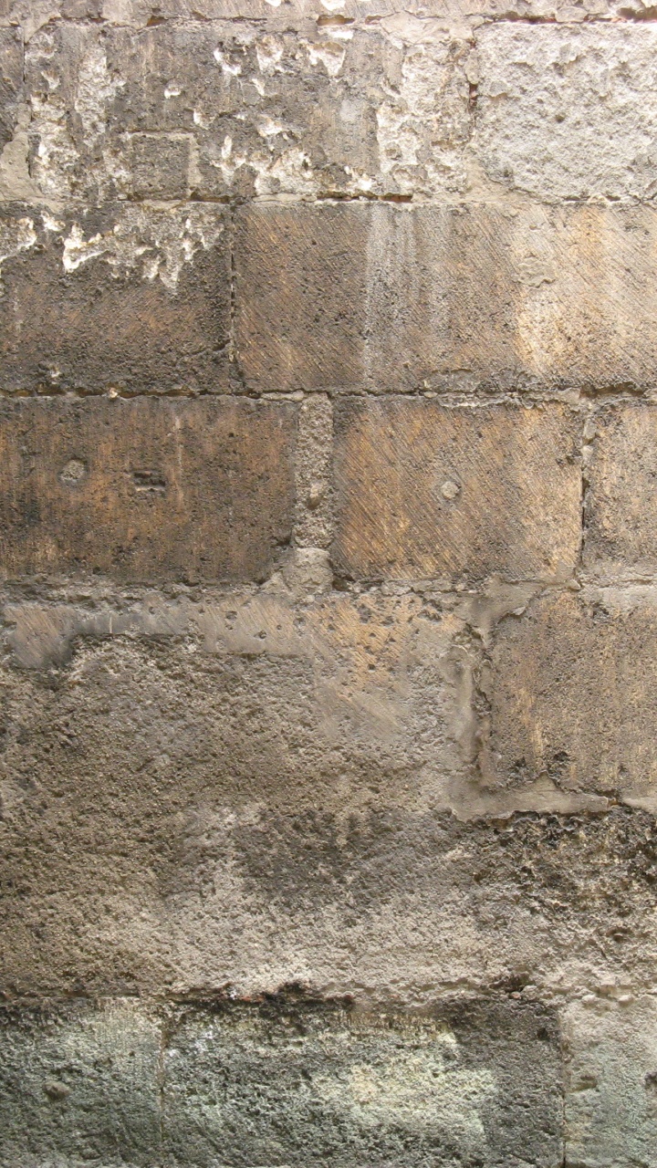 Mur de Béton Vert et Marron. Wallpaper in 720x1280 Resolution