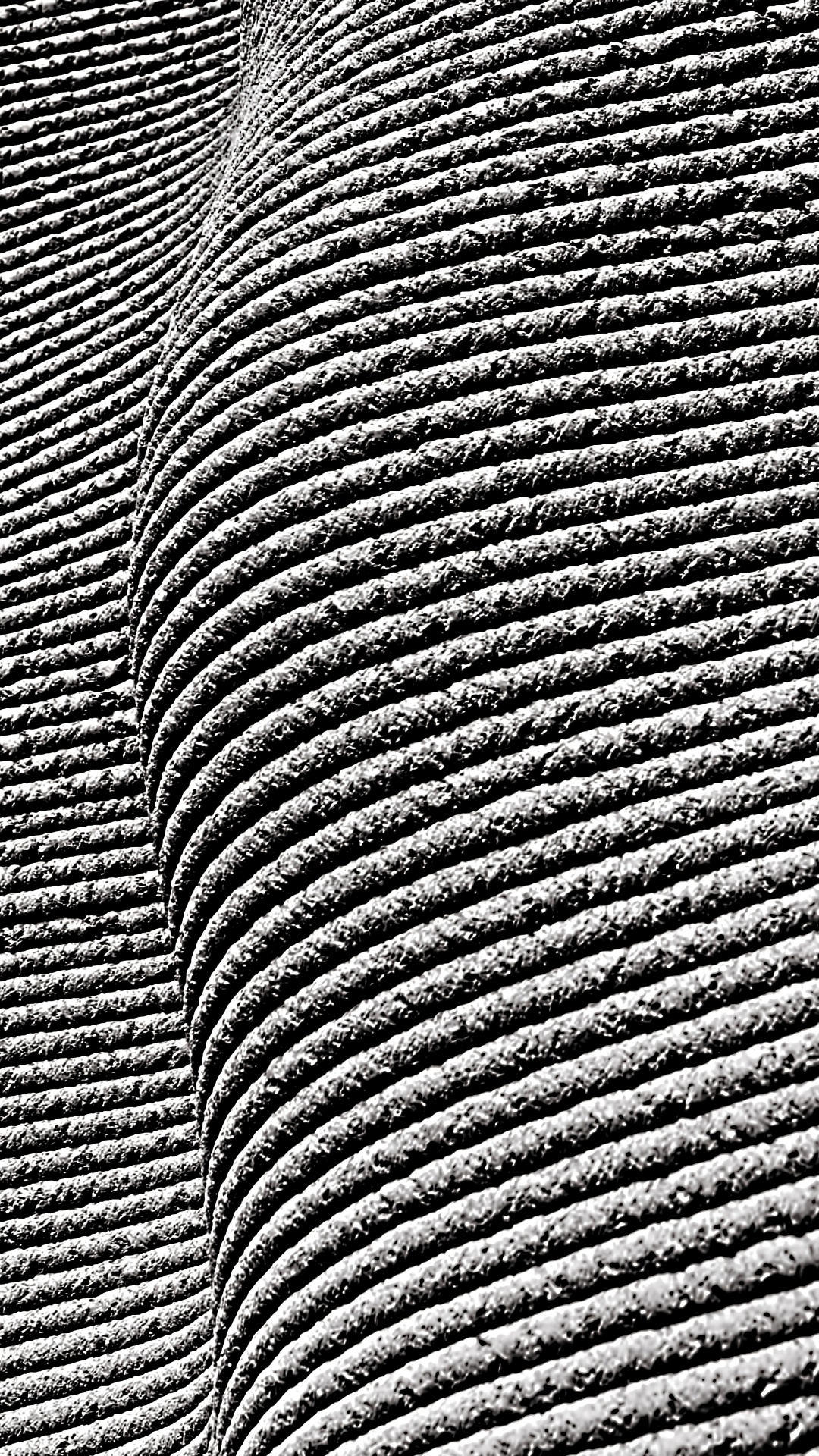 Black and White Striped Textile. Wallpaper in 1080x1920 Resolution
