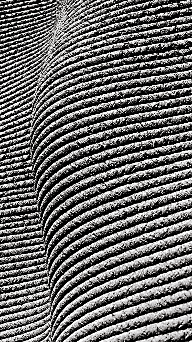 Textile Rayé Noir et Blanc. Wallpaper in 750x1334 Resolution