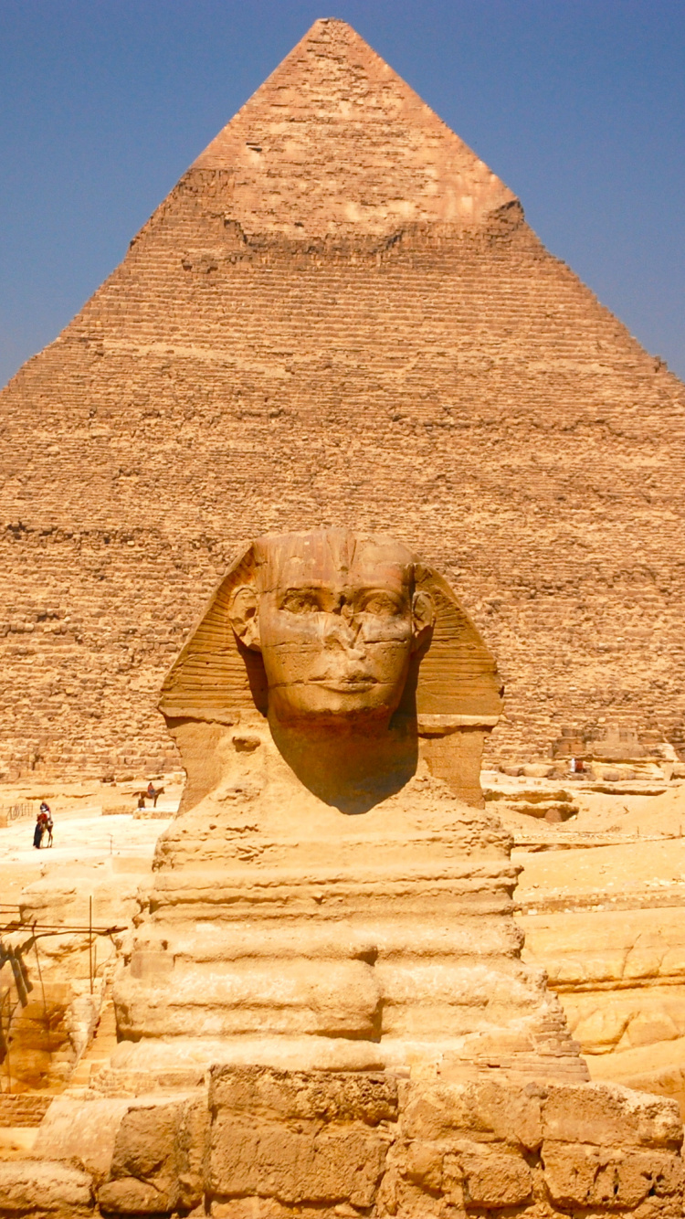 Pirámide de Egipto Durante el Día. Wallpaper in 750x1334 Resolution