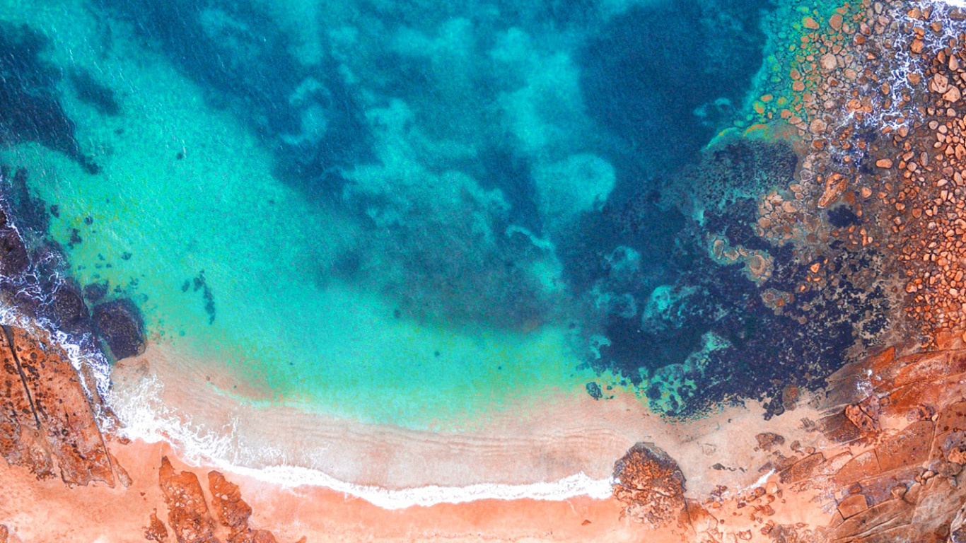 Beach, Cloud, Water, Water Resources, Atmosphere. Wallpaper in 1366x768 Resolution