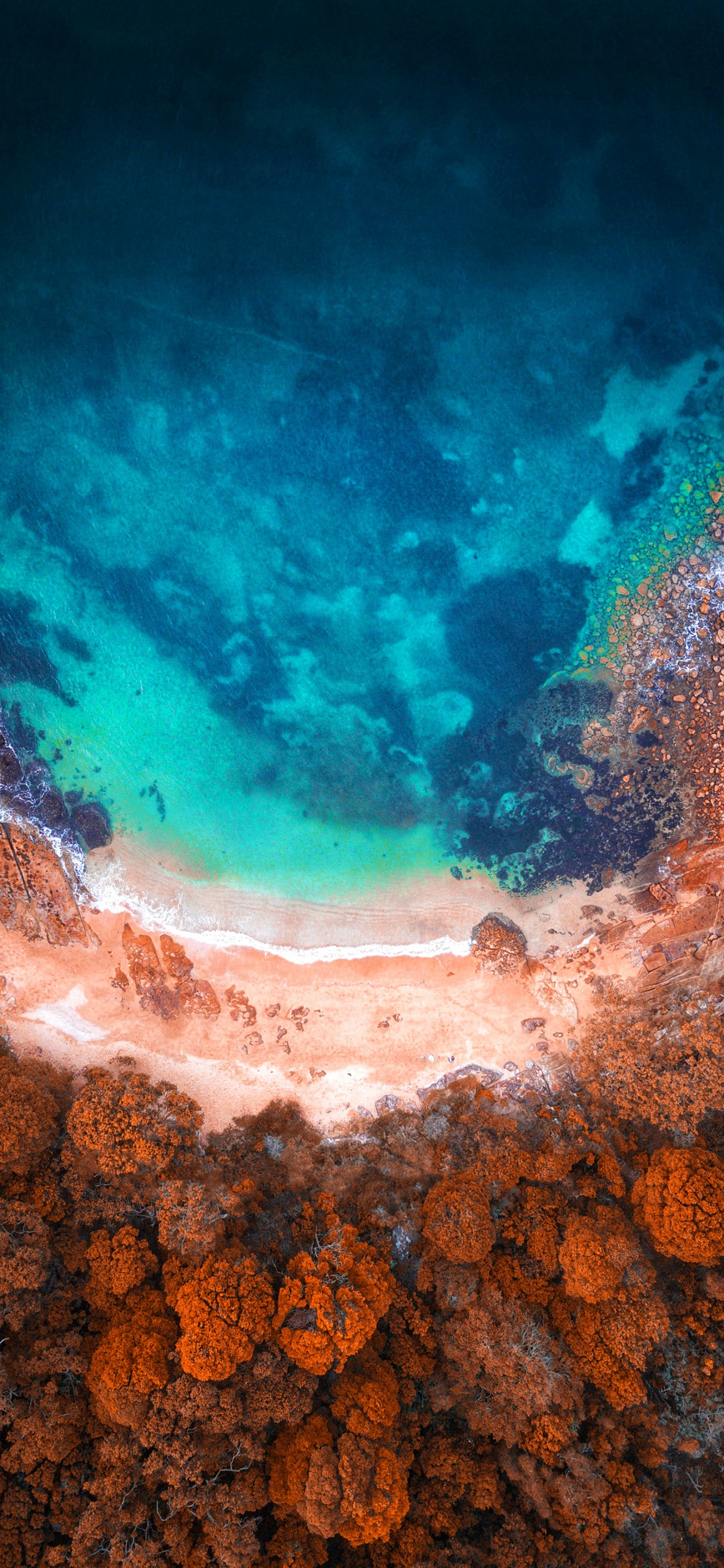 Playa, Agua, Los Recursos de Agua, Ambiente, Azure. Wallpaper in 1242x2688 Resolution