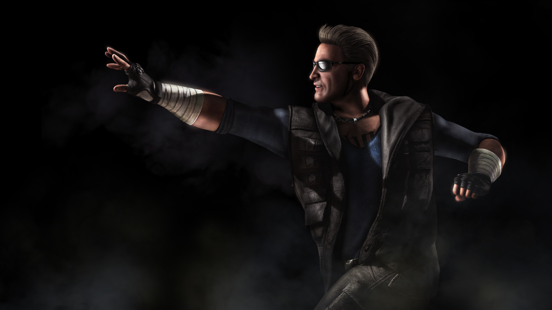 Mortal Kombat x, Johnny Cage, Mortal Kombat, Cassie Cage, Leistung. Wallpaper in 1920x1080 Resolution