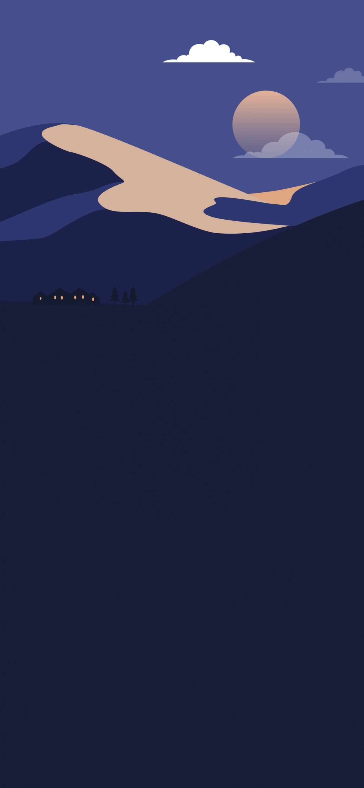 Atmosphäre, Ökoregion, Blau, Azure, Piste. Wallpaper in 1242x2688 Resolution