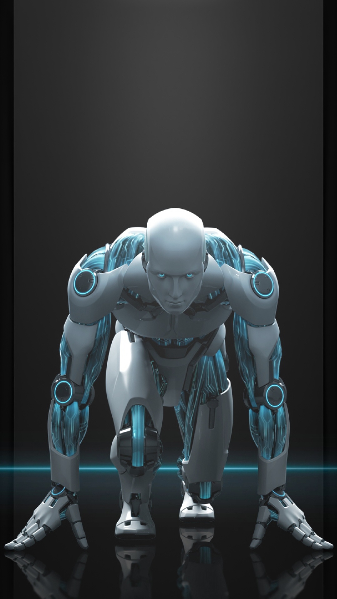 Robot, Android, Artificial Intelligence, Toy, Art. Wallpaper in 1080x1920 Resolution
