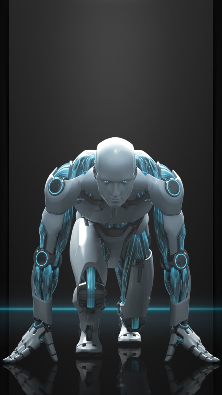 Robot, Android, Artificial Intelligence, Toy, Art. Wallpaper in 720x1280 Resolution