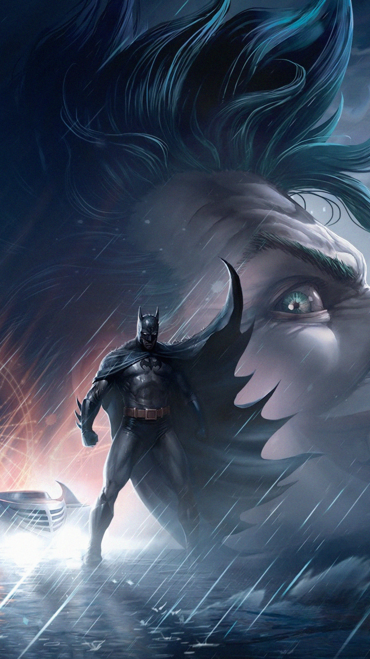 Woman With Black Wings Illustration. Wallpaper in 750x1334 Resolution