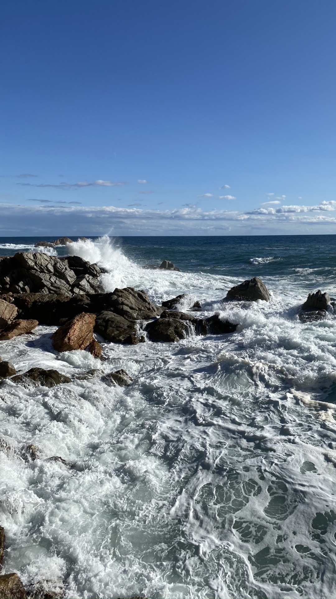 Sea, Coast, Water, Promontory, Headland. Wallpaper in 1080x1920 Resolution