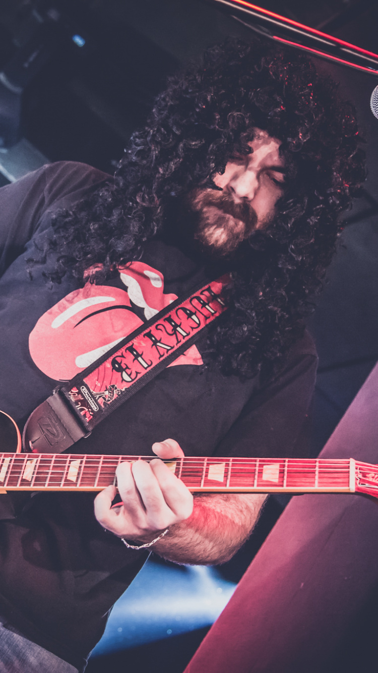 El Bajista, Concierto de Rock, Bass Guitar, Guitarra Eléctrica, Guitarra. Wallpaper in 750x1334 Resolution