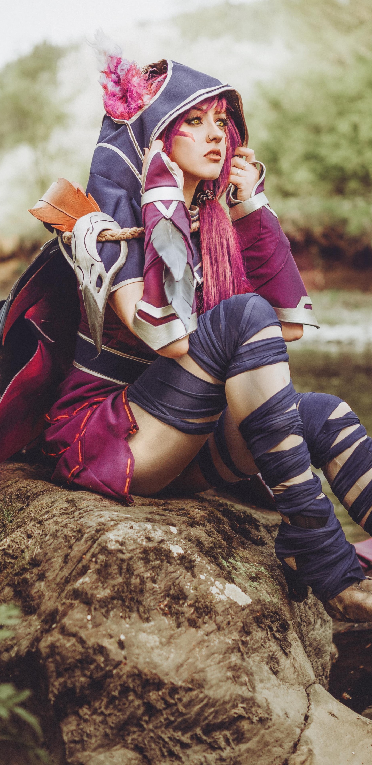 角色扮演, 人们在自然界, 外套, 服装, 重点 壁纸 1440x2960 允许