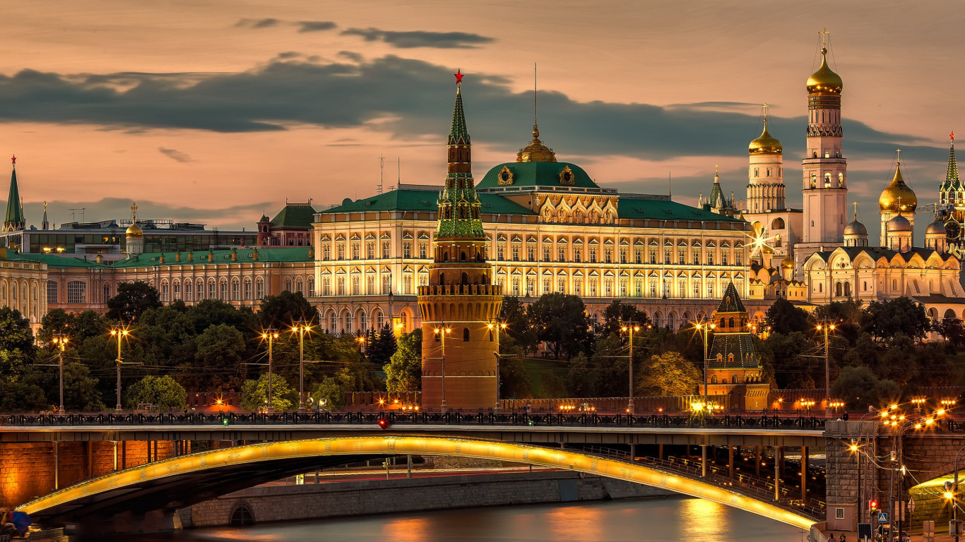 城市, 里程碑, 城市景观, 大都会, 地平线 壁纸 1366x768 允许