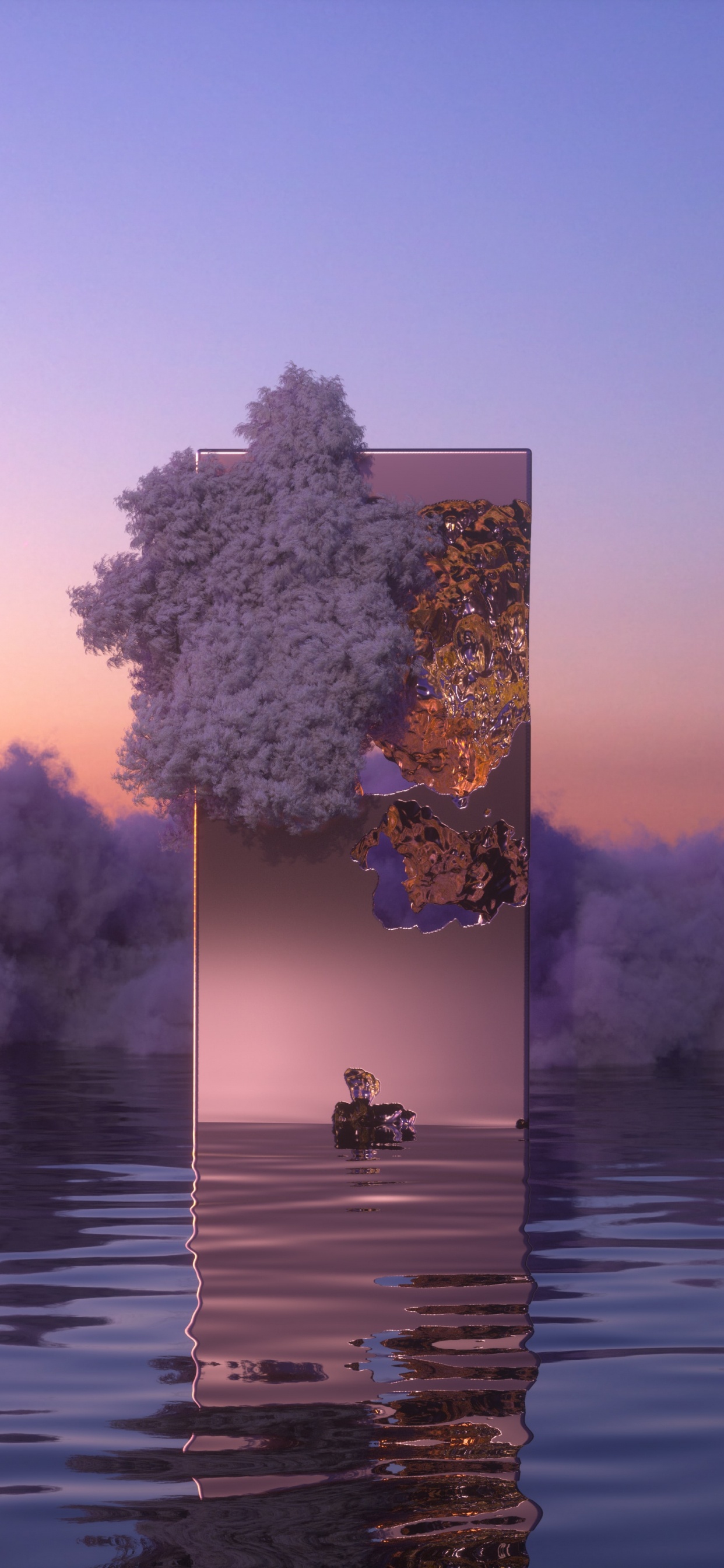 Reflection, Soundcloud, Saltu Ep, Art, Spotify. Wallpaper in 1242x2688 Resolution