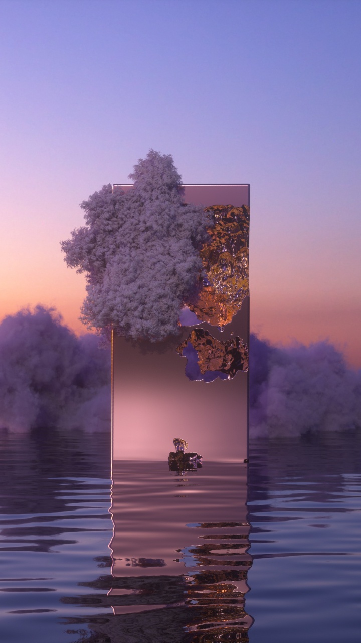 Reflection, Soundcloud, Saltu Ep, Art, Spotify. Wallpaper in 720x1280 Resolution