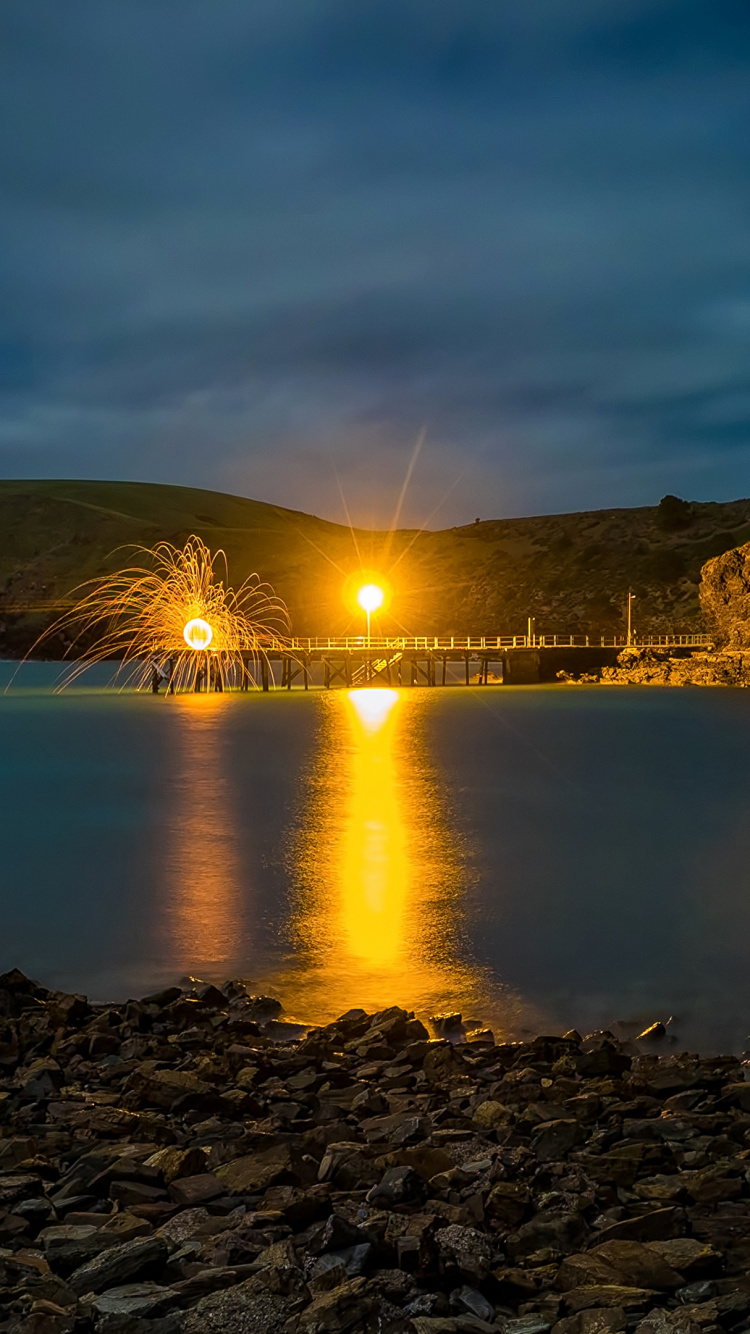 反射, 性质, 气氛, 天空, 储存器 壁纸 750x1334 允许