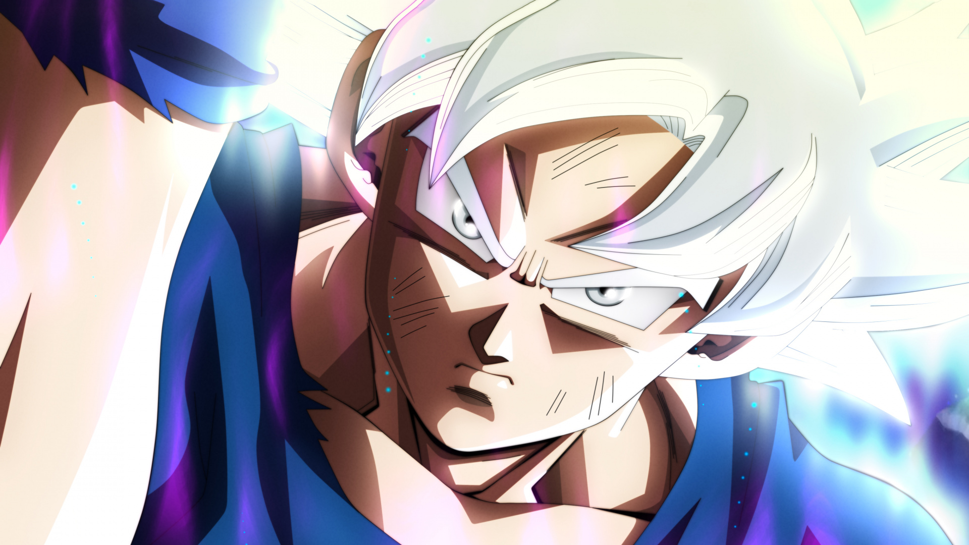 Purple Haired Male Anime Character. Wallpaper in 1920x1080 Resolution