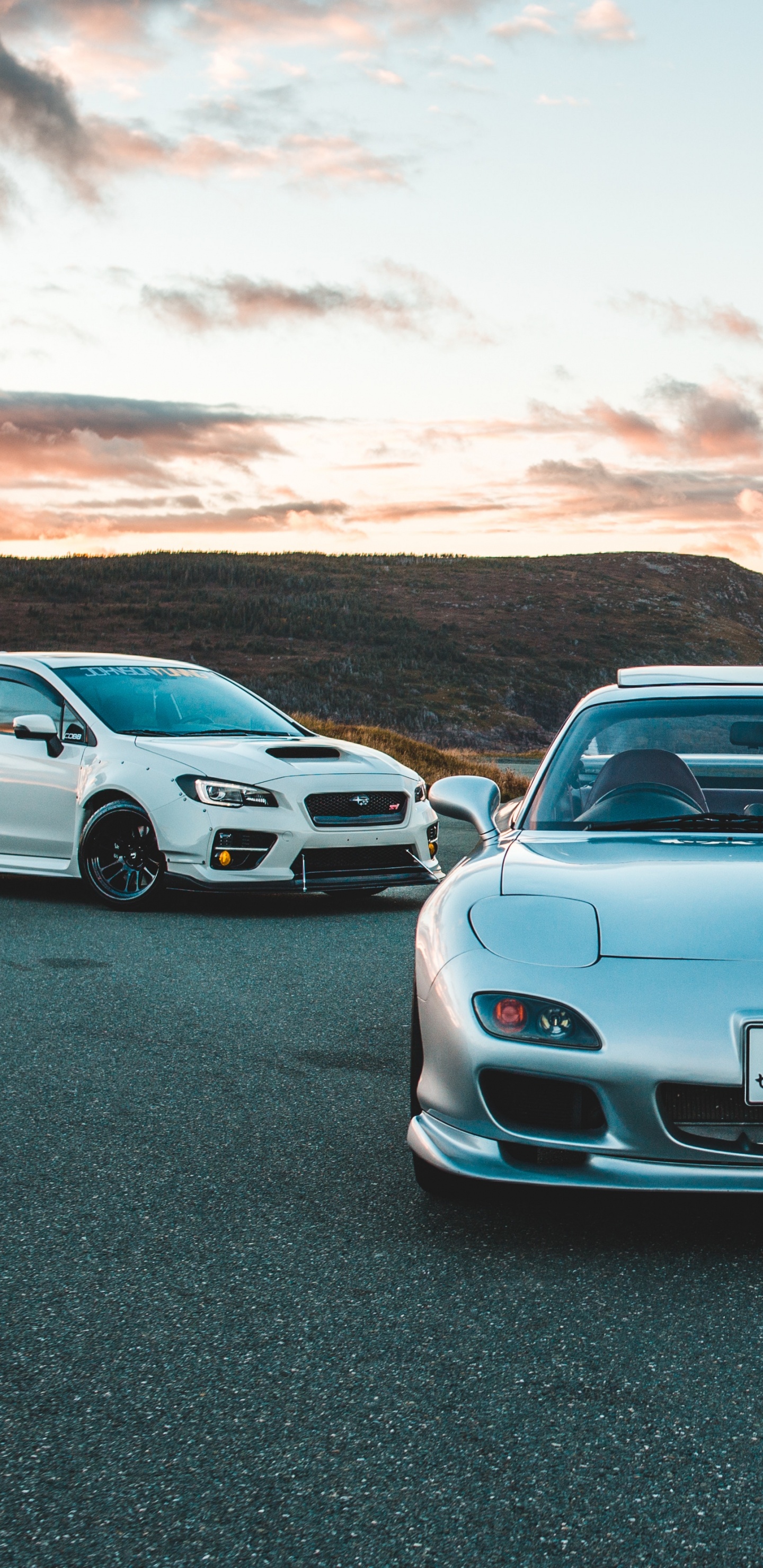 White Bmw m 3 on Road During Daytime. Wallpaper in 1440x2960 Resolution