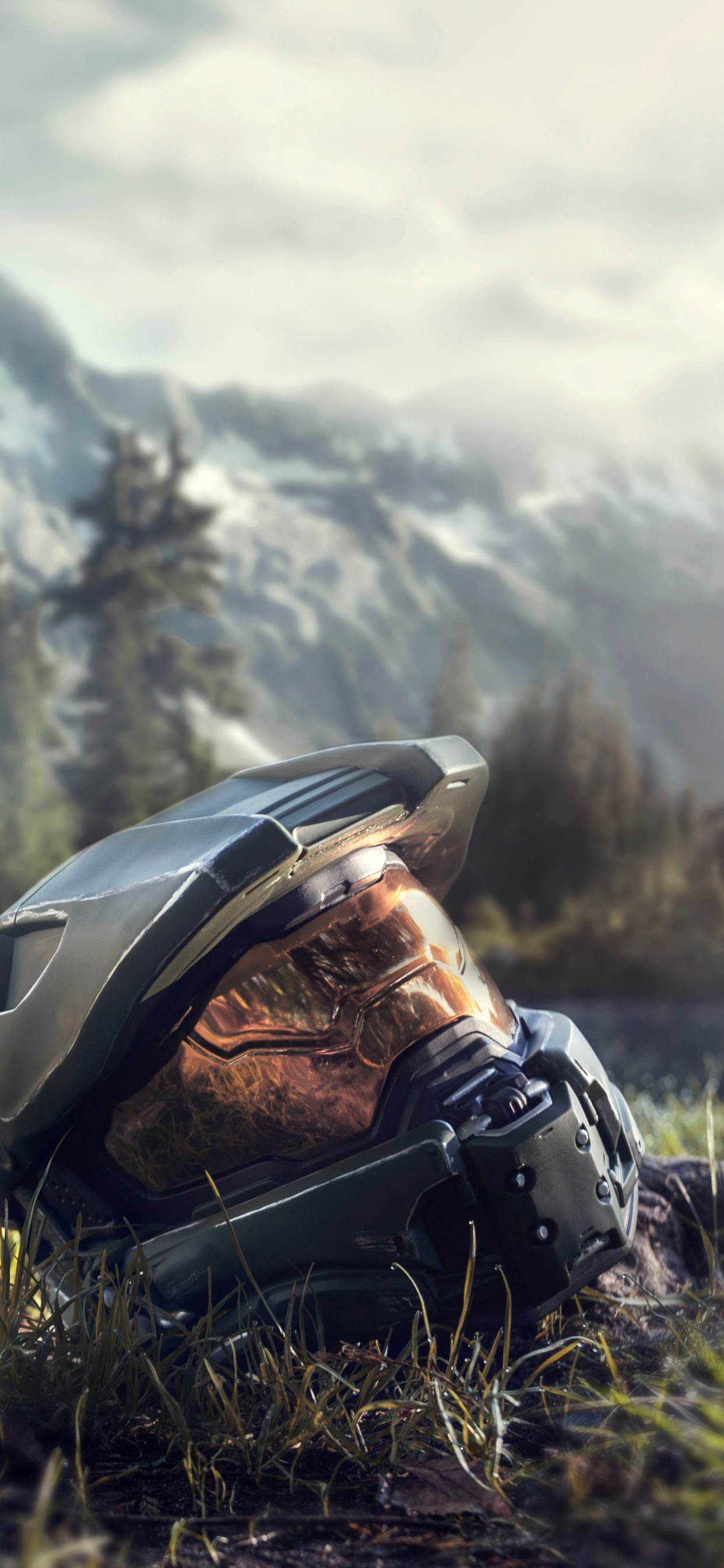 Halo Infini, Master Chief, IOS, Matériel de Sport, Casque de Moto. Wallpaper in 1242x2688 Resolution