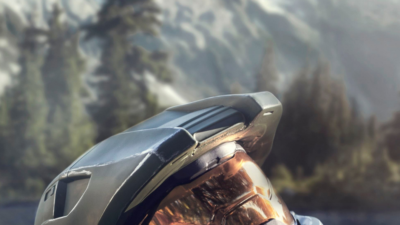 Halo Infini, Master Chief, IOS, Matériel de Sport, Casque de Moto. Wallpaper in 1366x768 Resolution