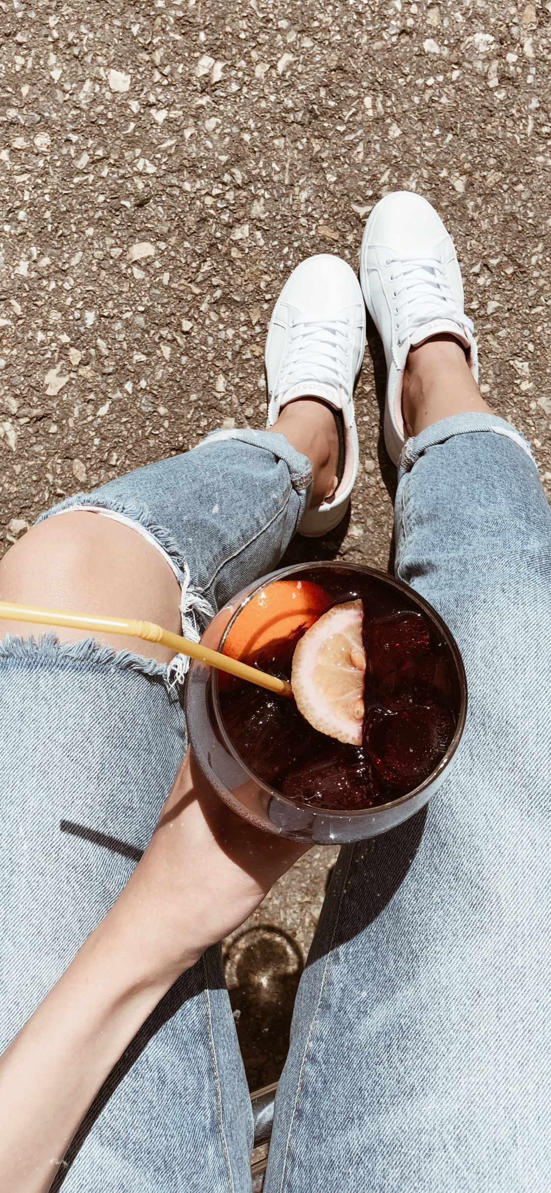 Outdoor Shoe, Leg, Human, Shoe, Human Leg. Wallpaper in 1125x2436 Resolution