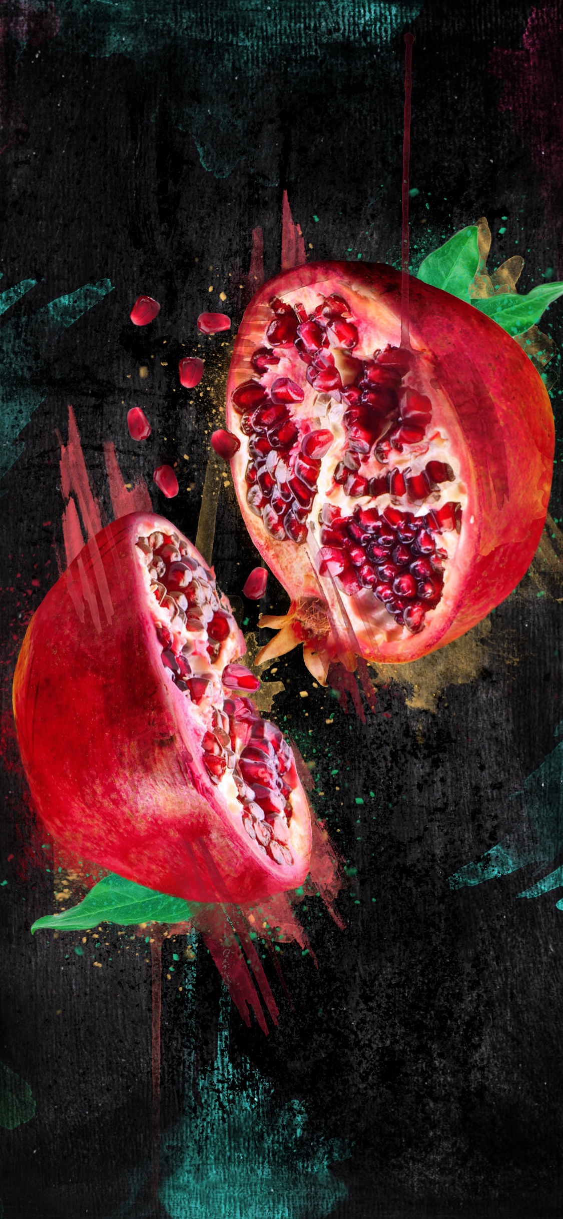 Still Life, Art, Plant, Petal, Paint. Wallpaper in 1125x2436 Resolution