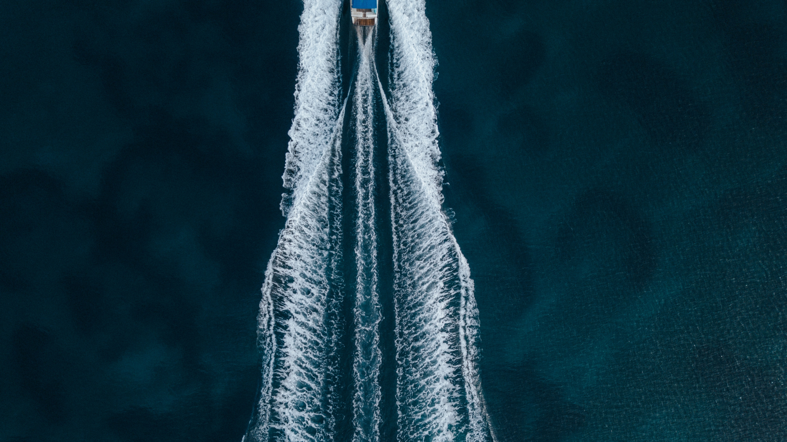 Yacht, Blue, Water, Green, Turquoise. Wallpaper in 2560x1440 Resolution