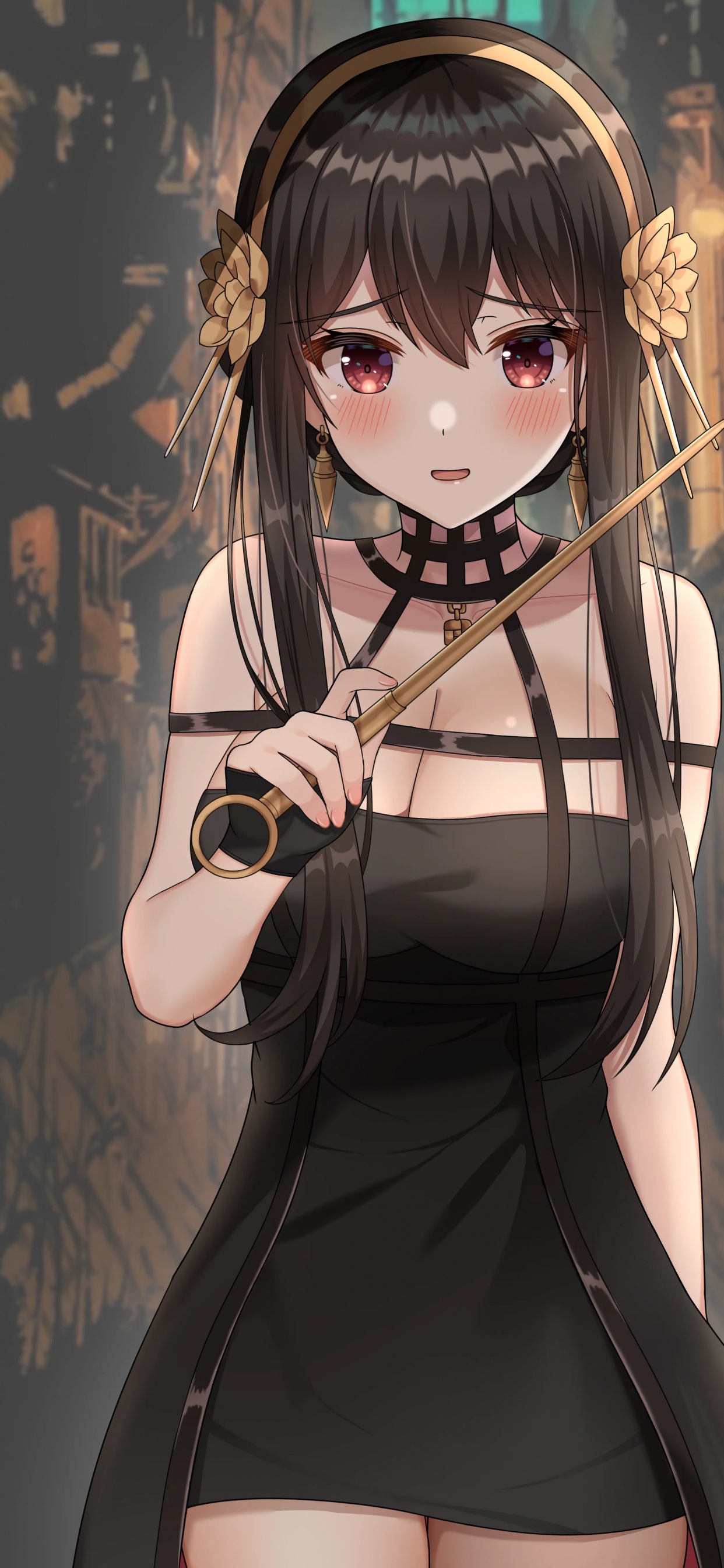 Anime, Auge, Menschlichen Körper, Cartoon, Ärmel. Wallpaper in 1242x2688 Resolution