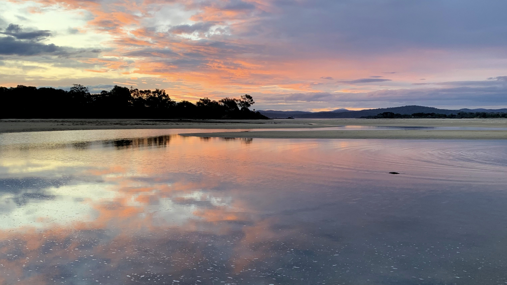 Reflexion, Cloud, Wasser, Atmosphäre, Wasserressourcen. Wallpaper in 1920x1080 Resolution