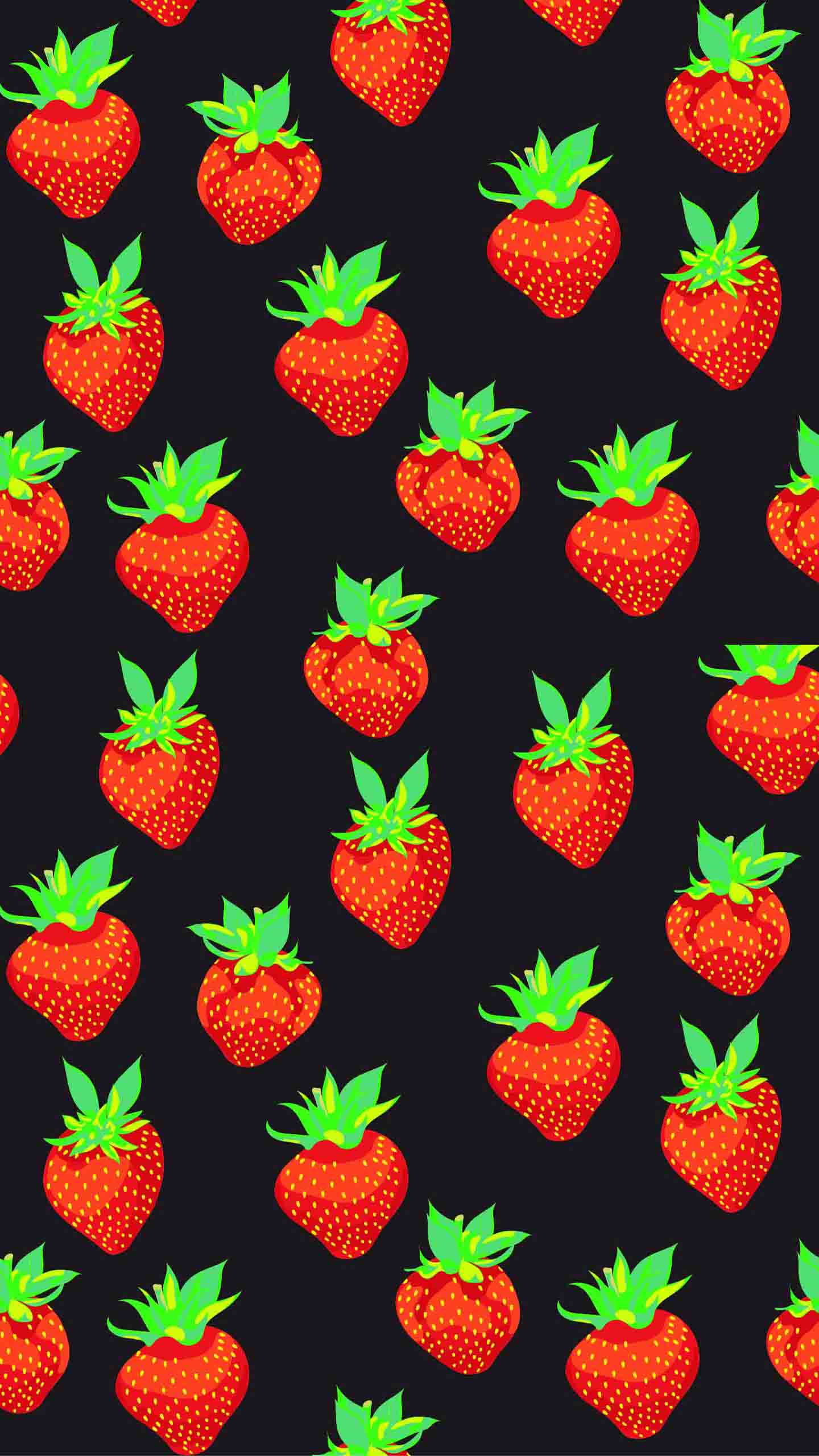 Strawberry iPhone Wallpapers  Top Free Strawberry iPhone Backgrounds   WallpaperAccess