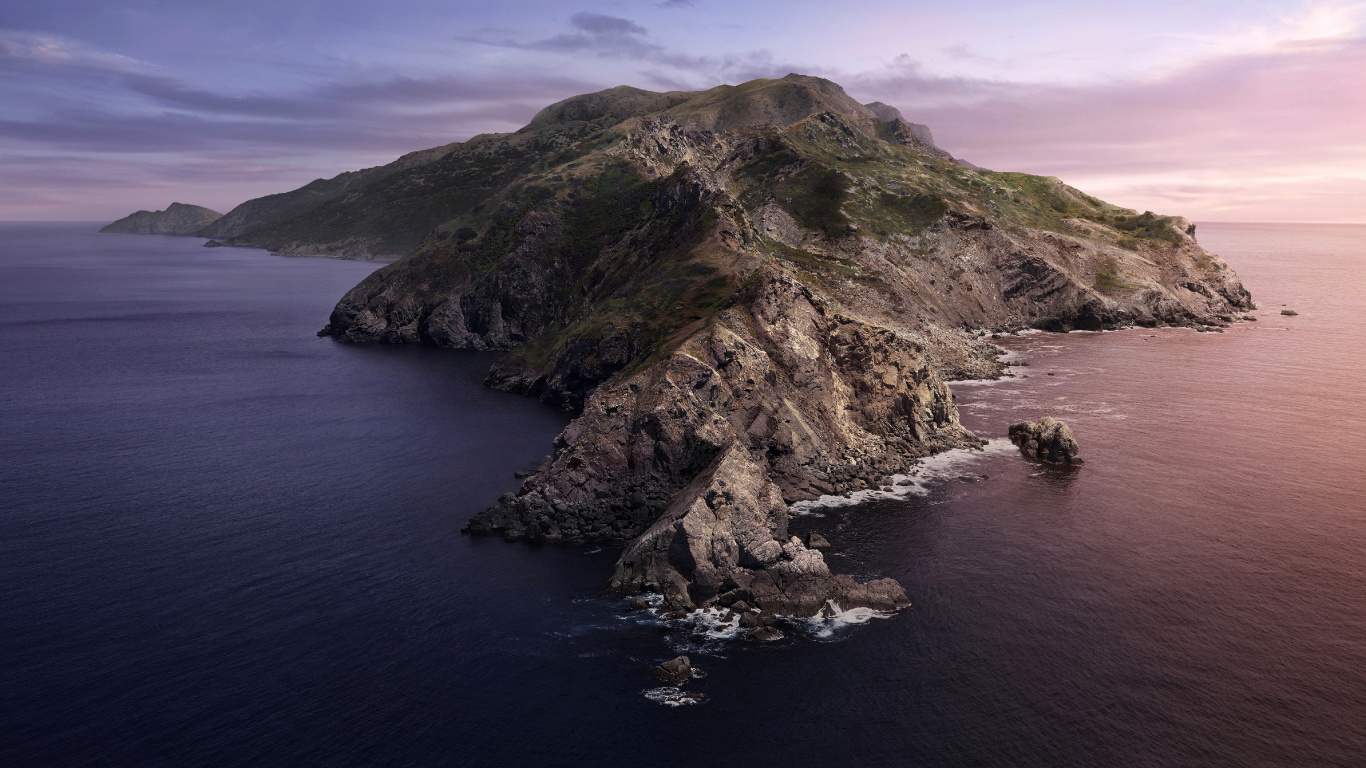 Mac os Catalina, Apples, Operating System, Apple MacBook Pro, ICloud. Wallpaper in 1366x768 Resolution